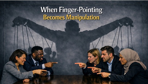 When Finger Pointing Becomes Manipulation: How Some Leaders Construct “Enemies